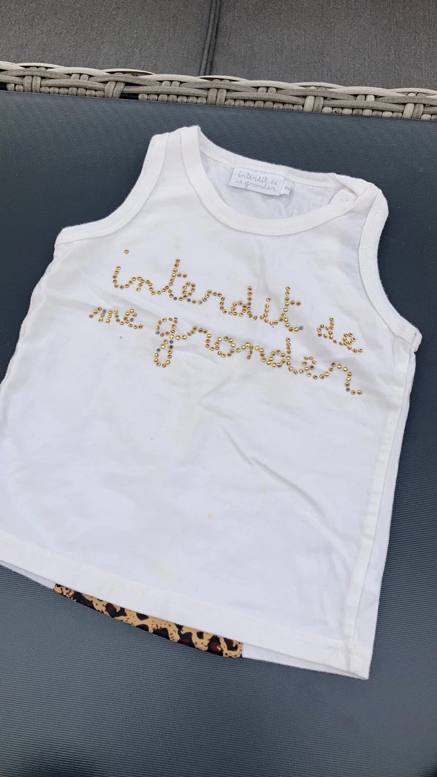 Lot débardeur vêtement bébé fille 24 mois enfant 2 ans garde robe – photo 7